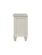 Three-drawer white nightstand with tray by Coaster additional picture 4