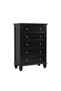 Black five-drawer chest by Coaster additional picture 7
