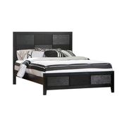 Strict design modern black wood bed by Coaster additional picture 6