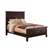 Cappuccino queen bed in casual every day style by Coaster additional picture 2