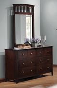 Cappuccino six-drawer dresser by Coaster additional picture 3