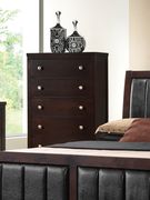 Solid woods and veneers simple bed set by Coaster additional picture 6