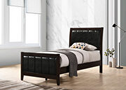 Solid woods and veneers twin size bed by Coaster additional picture 2