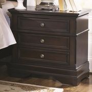 Solid wood and ocume veneers nightstand by Coaster additional picture 2