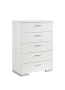 Contemporary five-drawer chest by Coaster additional picture 4