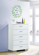 Contemporary five-drawer chest by Coaster additional picture 6