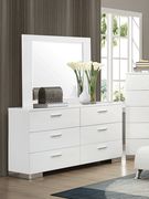 Contemporary six-drawer dresser by Coaster additional picture 3
