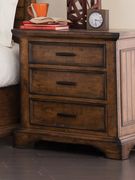 Rustic three-drawer nightstand by Coaster additional picture 7