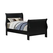Black sleigh twin bed set by Coaster additional picture 3