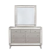 Contemporary seven-drawer silver glam dresser by Coaster additional picture 6