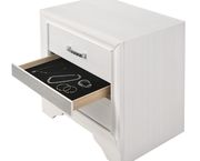 Modern two-drawer nightstand with hidden jewelry tray by Coaster additional picture 3