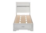 Сontemporary white twin storage bed by Coaster additional picture 7