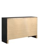 Transitional black seven-drawer dresser by Coaster additional picture 2