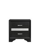 Transitional black nightstand by Coaster additional picture 6