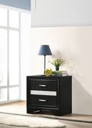 Transitional black nightstand by Coaster additional picture 9