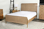 Upholstered queen panel bed sand wash in solid wood by Coaster additional picture 10