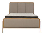 Upholstered & solid wood queen panel bed sand wash and grey by Coaster additional picture 6