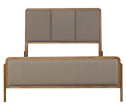 Upholstered & solid wood queen panel bed sand wash and grey by Coaster additional picture 7