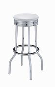 White contemporary round bar table by Coaster additional picture 2