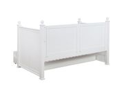 Twin daybed w/ trundle in white by Coaster additional picture 3