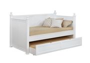 Twin daybed w/ trundle in white additional photo 4 of 3