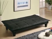 Dark gray / black fabric sleeper by Coaster additional picture 2