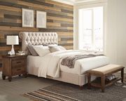 Devon transitional beige eastern king bed by Coaster additional picture 2