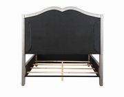 Grey upholstered tufted headboard king bed by Coaster additional picture 3
