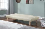 Sofa bed in beige leatherette by Coaster additional picture 3