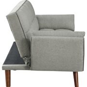 Upholstered buscuit tufted covertible sofa bed in grey by Coaster additional picture 11