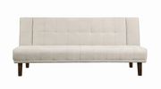 Sofa bed in beige performance chenille fabric by Coaster additional picture 6