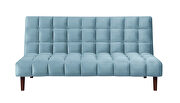 Sofa bed upholstered in durable teal velvet by Coaster additional picture 9