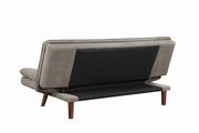 Beige fabric mid-century design sofa bed by Coaster additional picture 2
