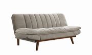 Beige fabric mid-century design sofa bed by Coaster additional picture 9