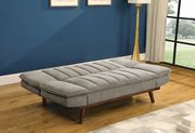 Beige fabric mid-century design sofa bed by Coaster additional picture 10
