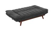 Mid-century design charcoal gray sofa bed by Coaster additional picture 7