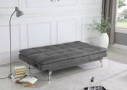 Sofa chaise bed w/ power outlet in gray by Coaster additional picture 13
