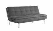 Sofa chaise bed w/ power outlet in gray by Coaster additional picture 10