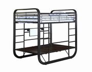 Archer casual chestnut full workstation bunk bed by Coaster additional picture 2