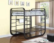 Archer casual chestnut full workstation bunk bed by Coaster additional picture 3
