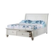 Castal white full bed w/ drawers by Coaster additional picture 2