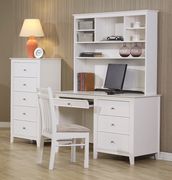Castal white full bed w/ drawers by Coaster additional picture 8