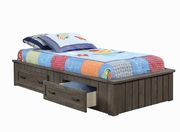 Twin strge bed-without headboard by Coaster additional picture 2