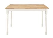 Country rectangular dining table by Coaster additional picture 4
