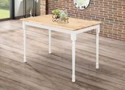 Country rectangular dining table by Coaster additional picture 5