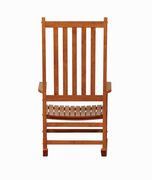 Traditional wood rocking chair by Coaster additional picture 4