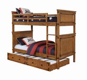 Coronado rustic honey twin-over-twin bunk bed by Coaster additional picture 2