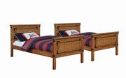 Coronado rustic honey twin-over-twin bunk bed by Coaster additional picture 3