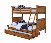 Coronado rustic honey twin-over-full bunk bed by Coaster additional picture 2