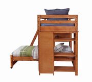 Wrangle hill twin-over-full loft bed with desk by Coaster additional picture 2